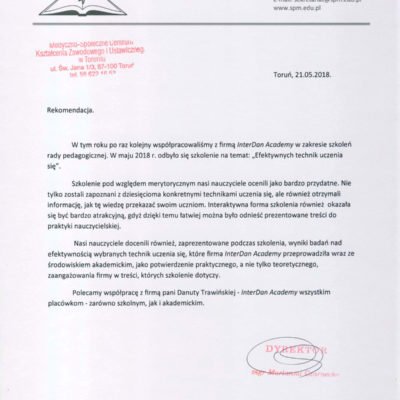 Medyczno-Społeczne Centrum Kształcenia Zawodowego i Ustawicznego w Toruniu