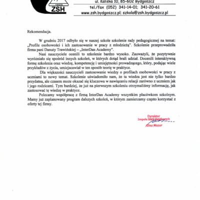 Zespół Szkół Handlowych w Bydgoszczy