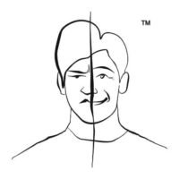 pól twarzy wesołej i pół twarzy złej