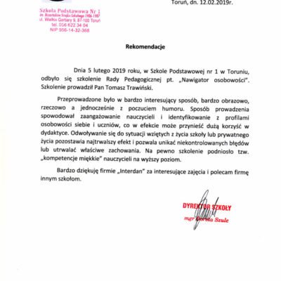 Szkoła Podstawowa nr 1 w Toruniu