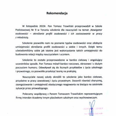 Szkoła Podstawowa nr 9 w Toruniu