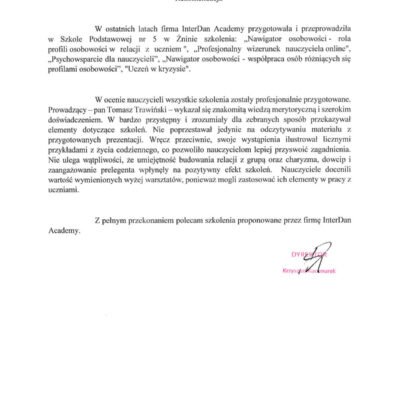 Szkoła Podstawowa nr 5 w Żninie