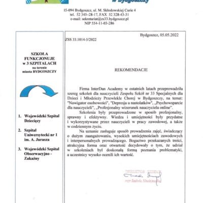 Zespół Szkół 33 w Bydgoszczy