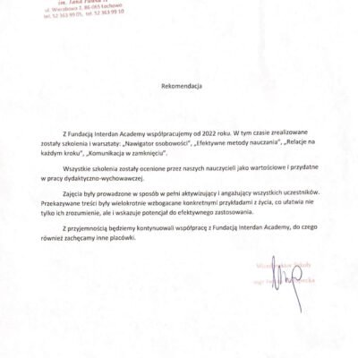 Szkoła Podstawowa im JPII w Łochowie